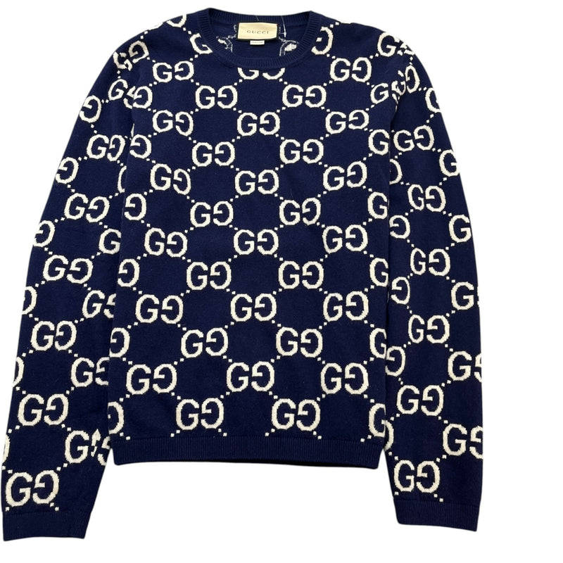 Men's Gg Supreme Jumper Navy Size XL
