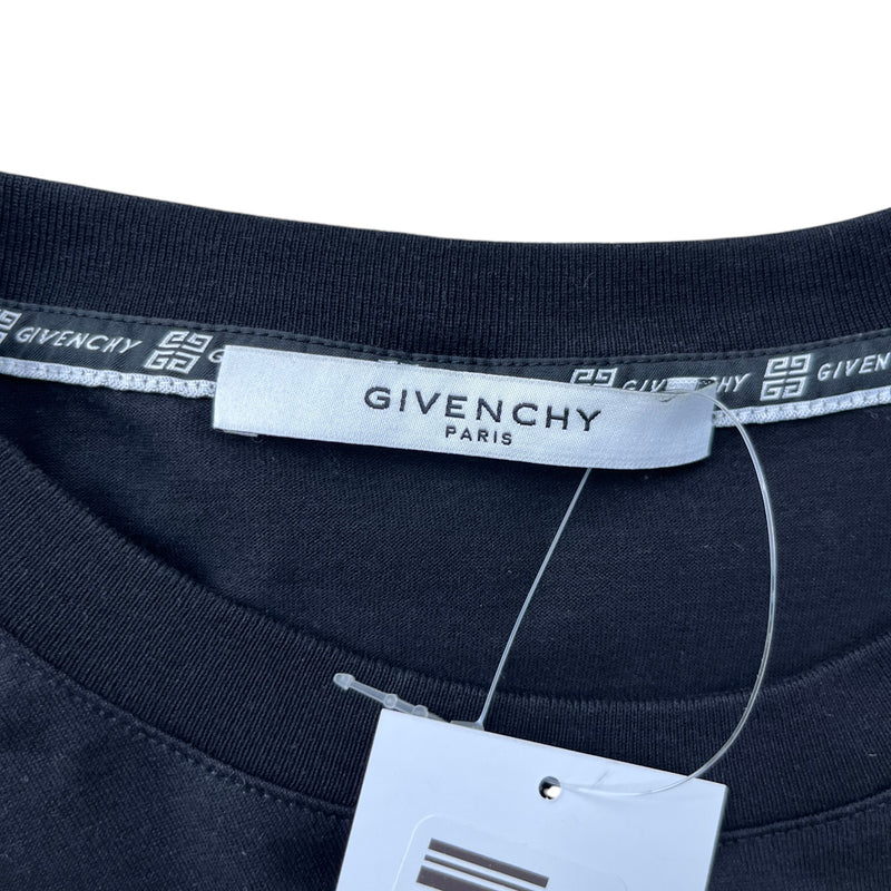 Men's Logo Print T-Shirt Black Size L