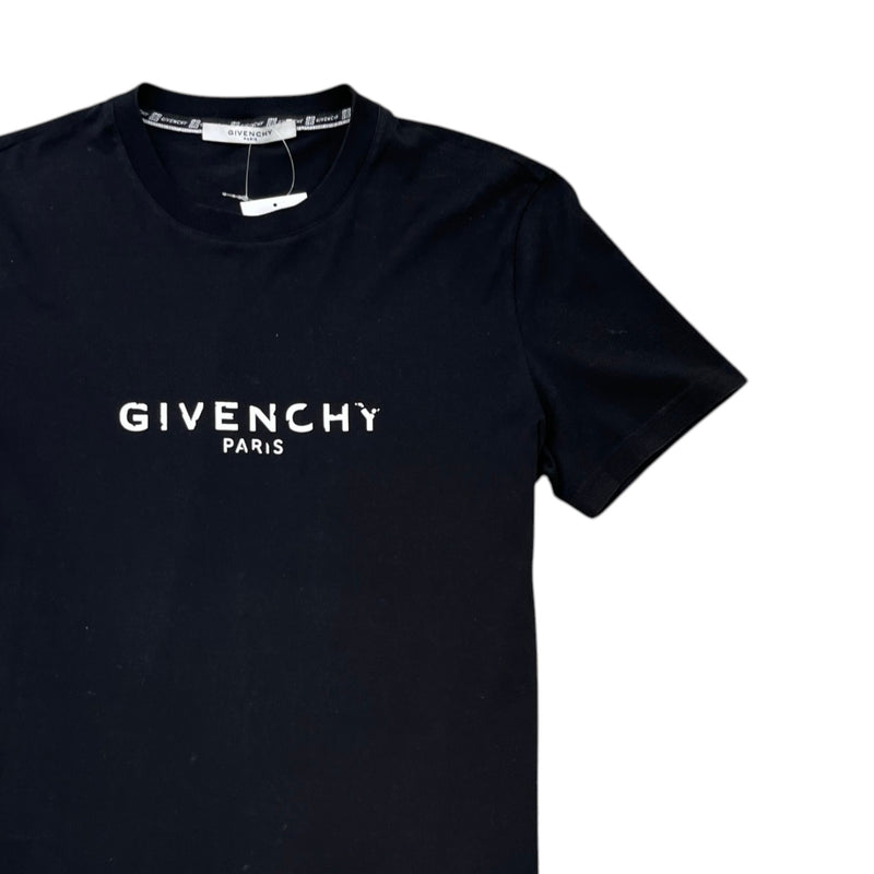Men's Logo Print T-Shirt Black Size L