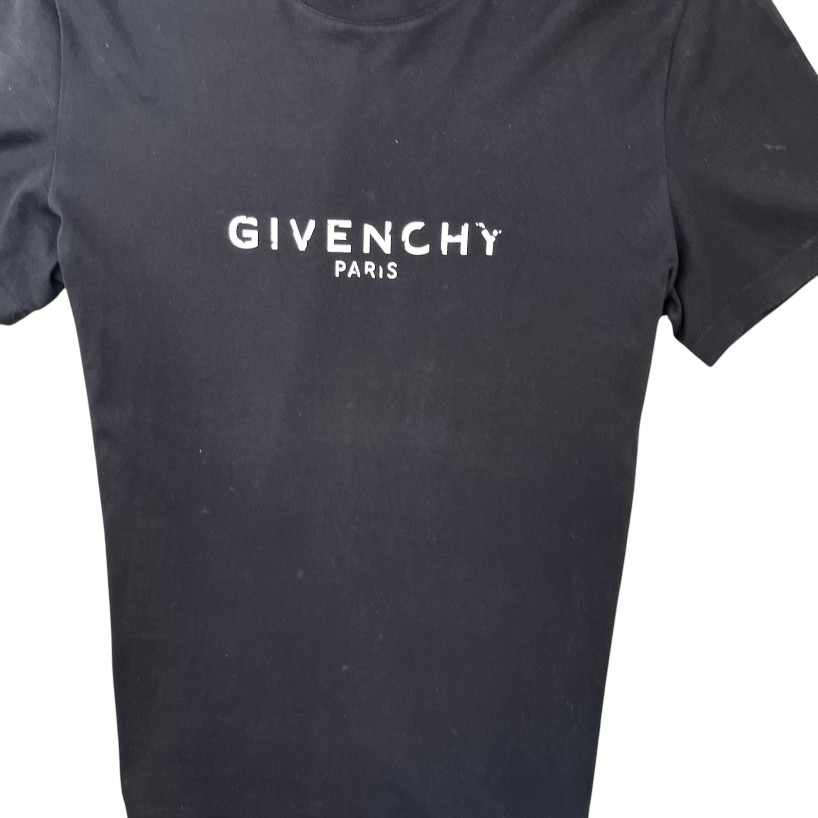 Men's Logo Print T-Shirt Black Size L - Photo 5