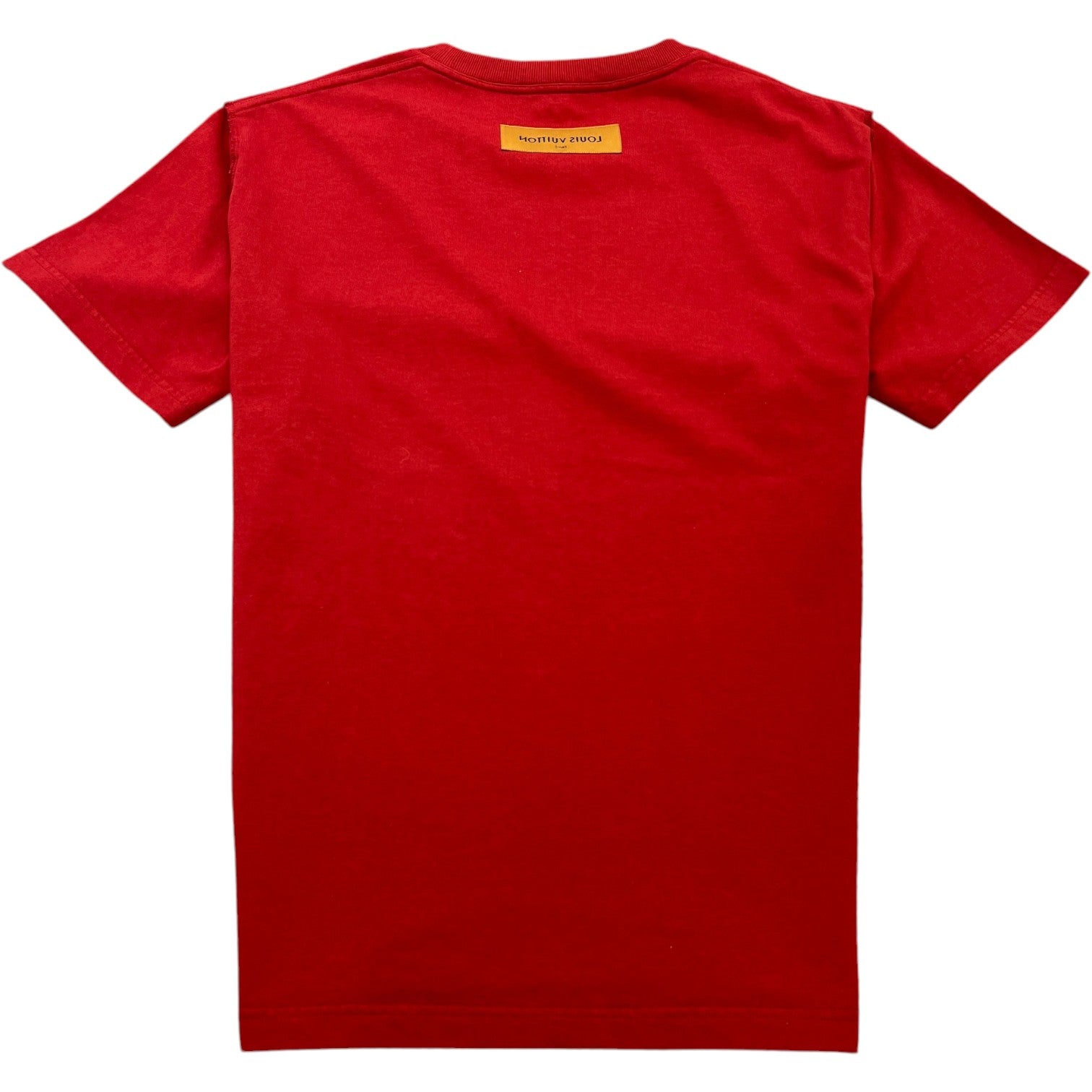 Men's Plaque Logo T-Shirt Red Size L - Photo 2