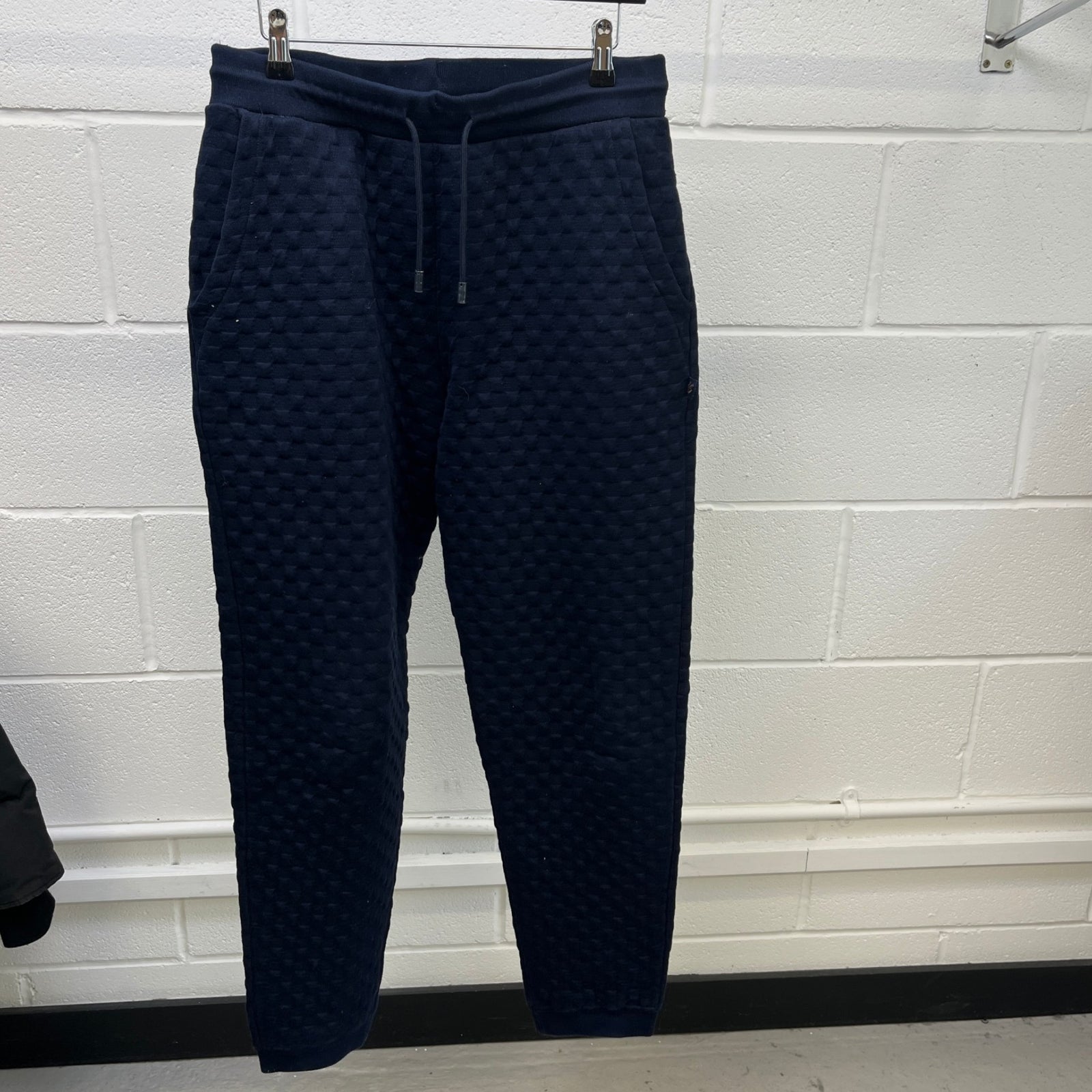 Men's Lvse Damier Joggers Navy Size M - Photo 9
