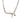 Women's Logo Plaque Choker Necklace Silver
