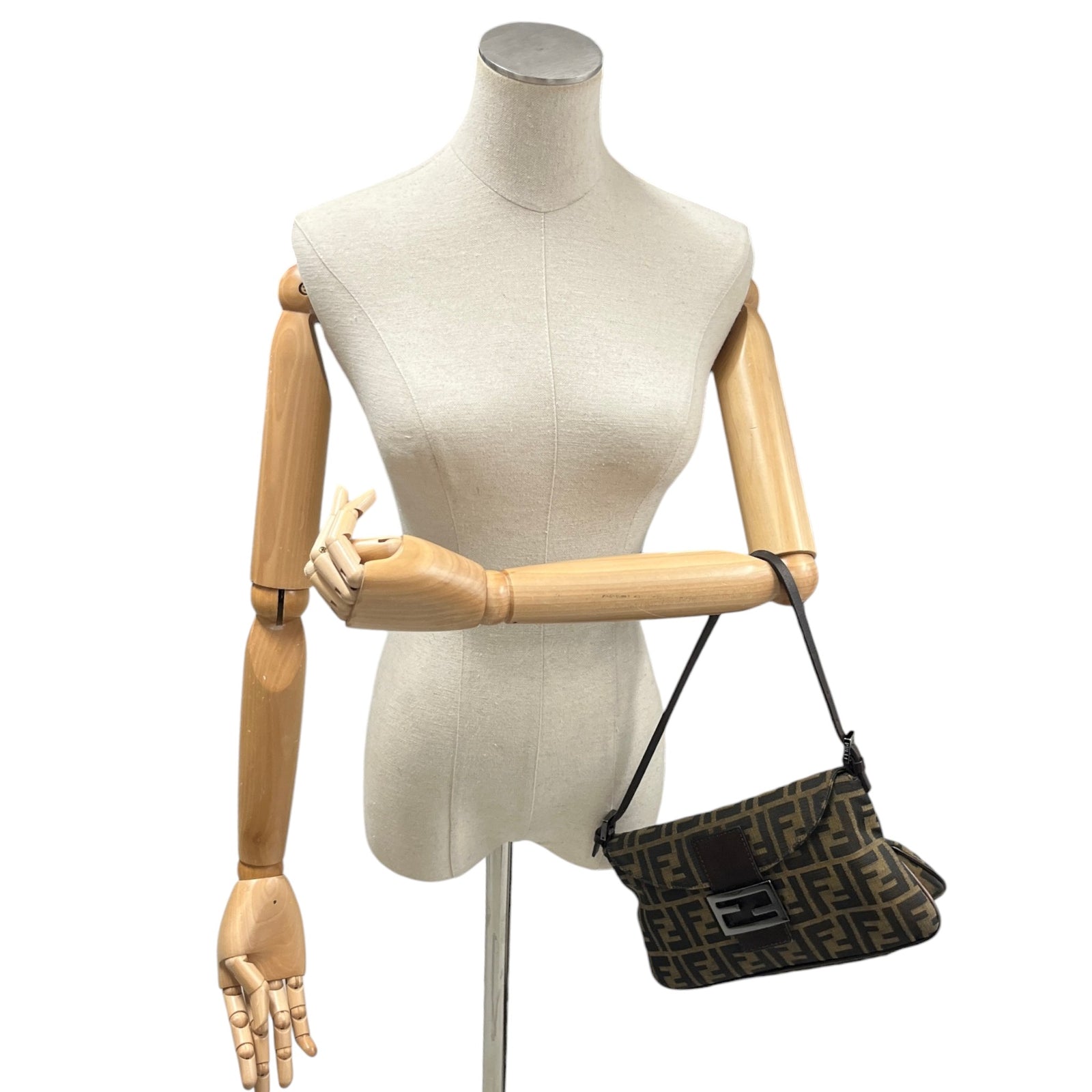 Women's Baguette Handbag Brown - Photo 2
