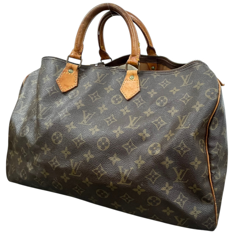 Women's Monogram Speedy 40 Bag Brown