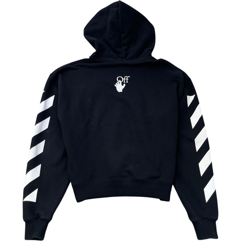 Men's Caravaggio Print Hoodie Black Size M