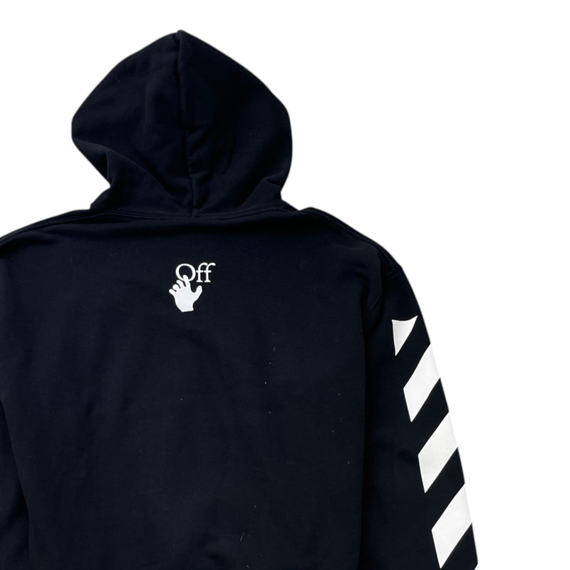 Men's Caravaggio Print Hoodie Black Size M