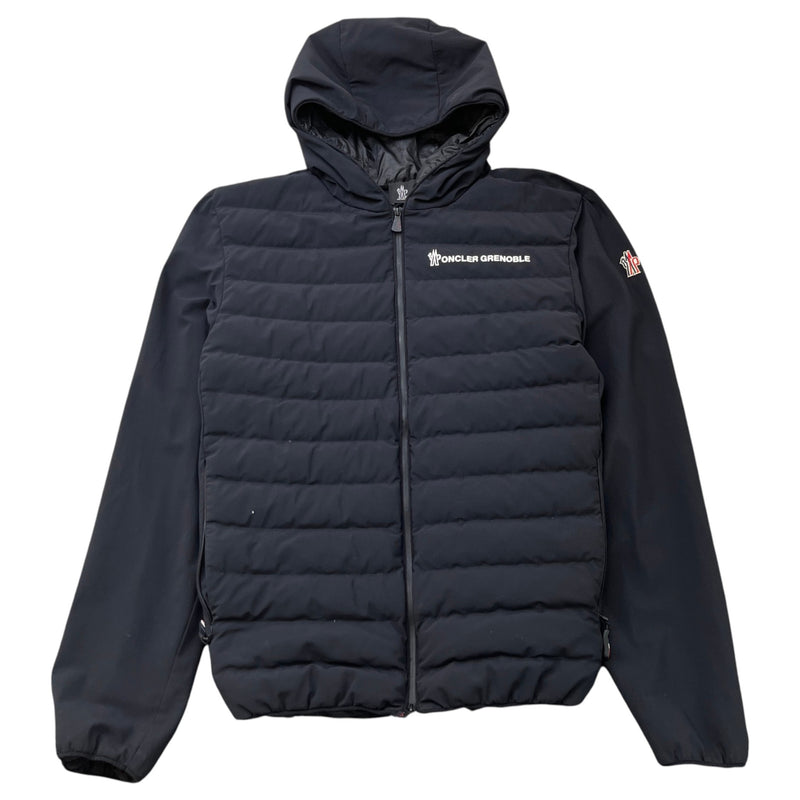 Men's Grenoble Maglia Cardigan Down Jacket Black Size 4 / XL