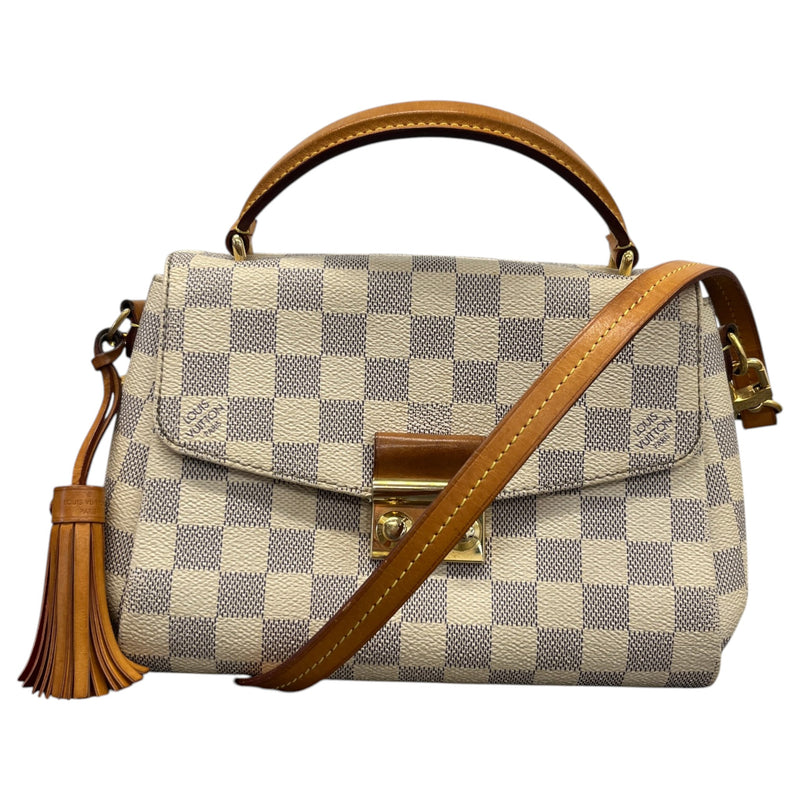 Women's Damier Azur Croisette Handbag White