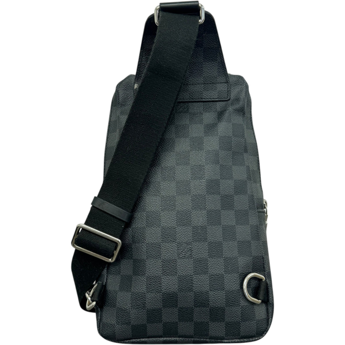 Men's Damier Graphite Avenue Sling Messenger Bag Black - Photo 8