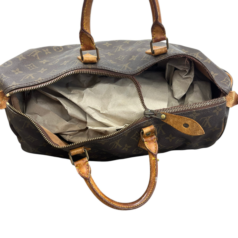 Women's Monogram Speedy 40 Bag Brown
