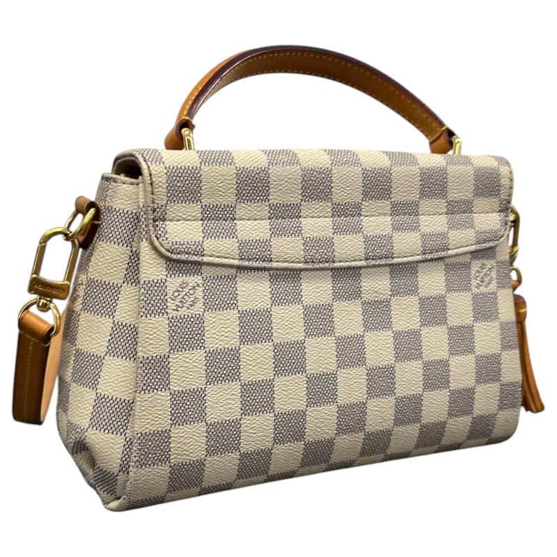 Women's Damier Azur Croisette Handbag White
