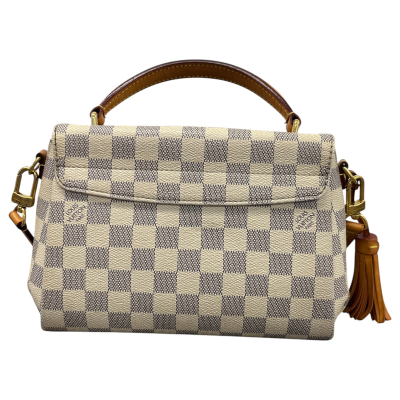Women's Damier Azur Croisette Handbag White