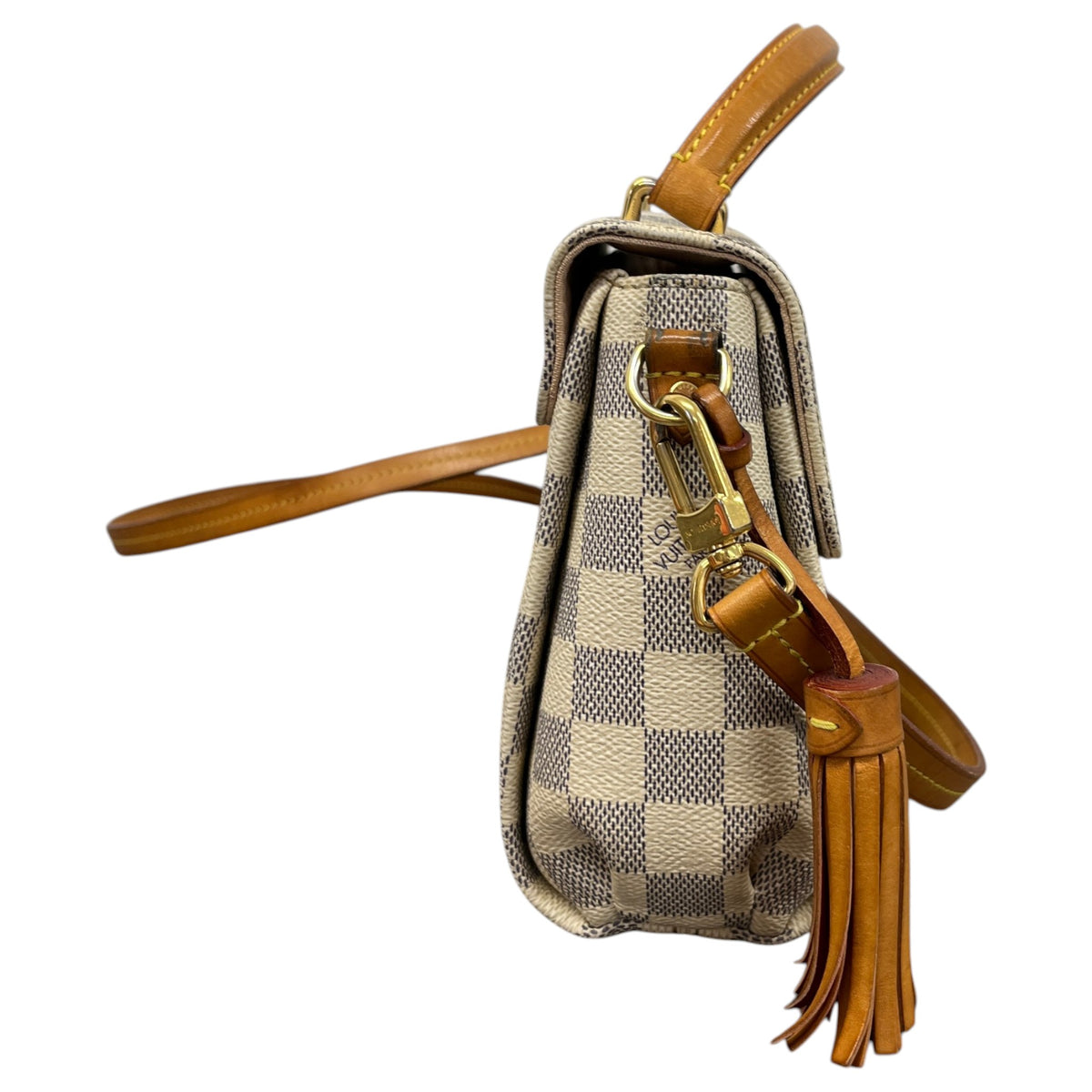 Women's Damier Azur Croisette Handbag White - Photo 7