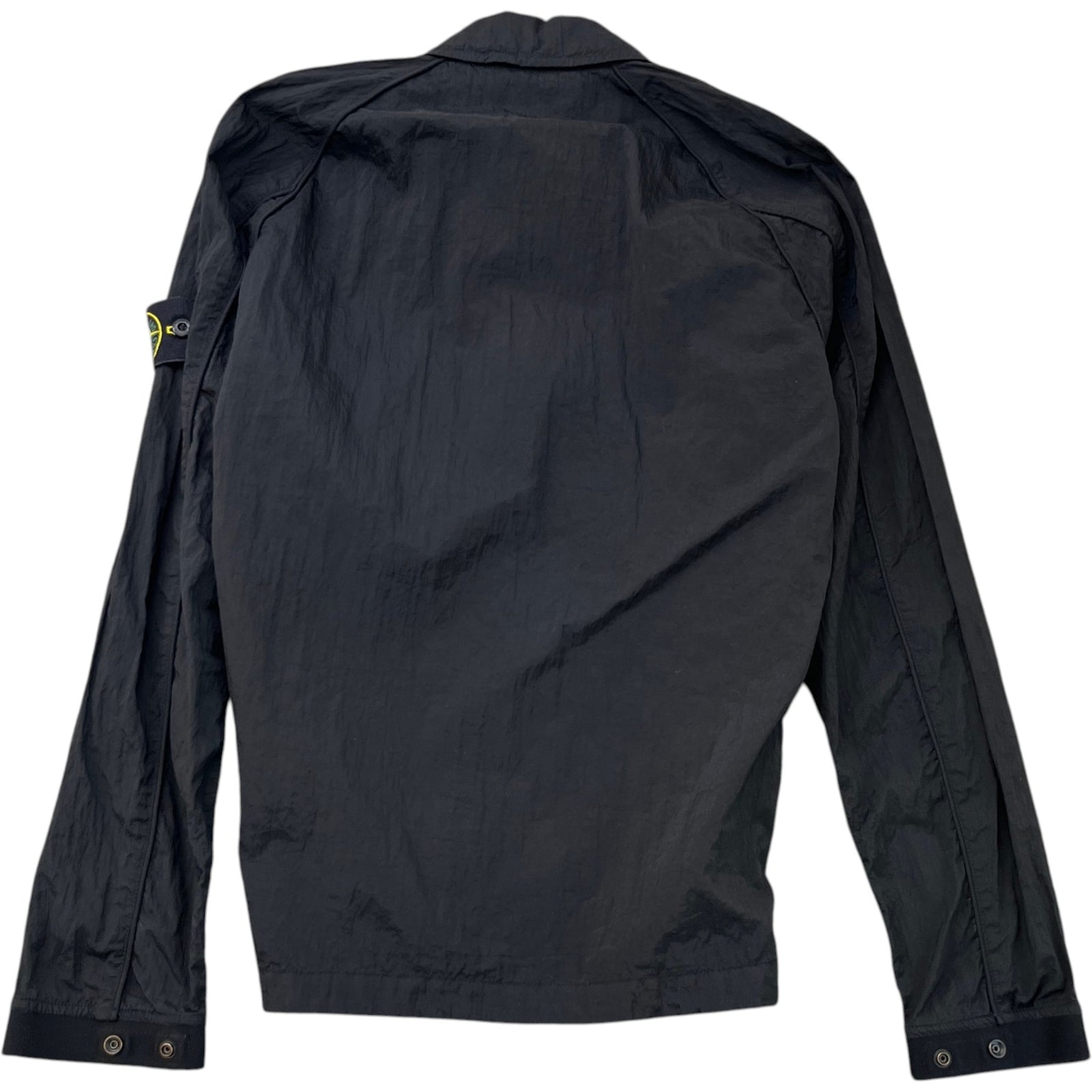 Men's Nylon Metal OverShirt Black Size S - Photo 2