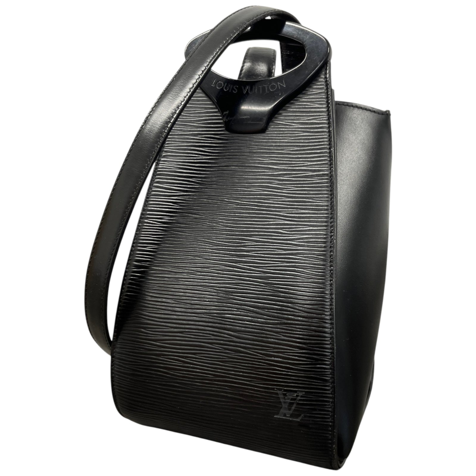 Women's Epi Minuit Crossbody Bag Black - Photo 3