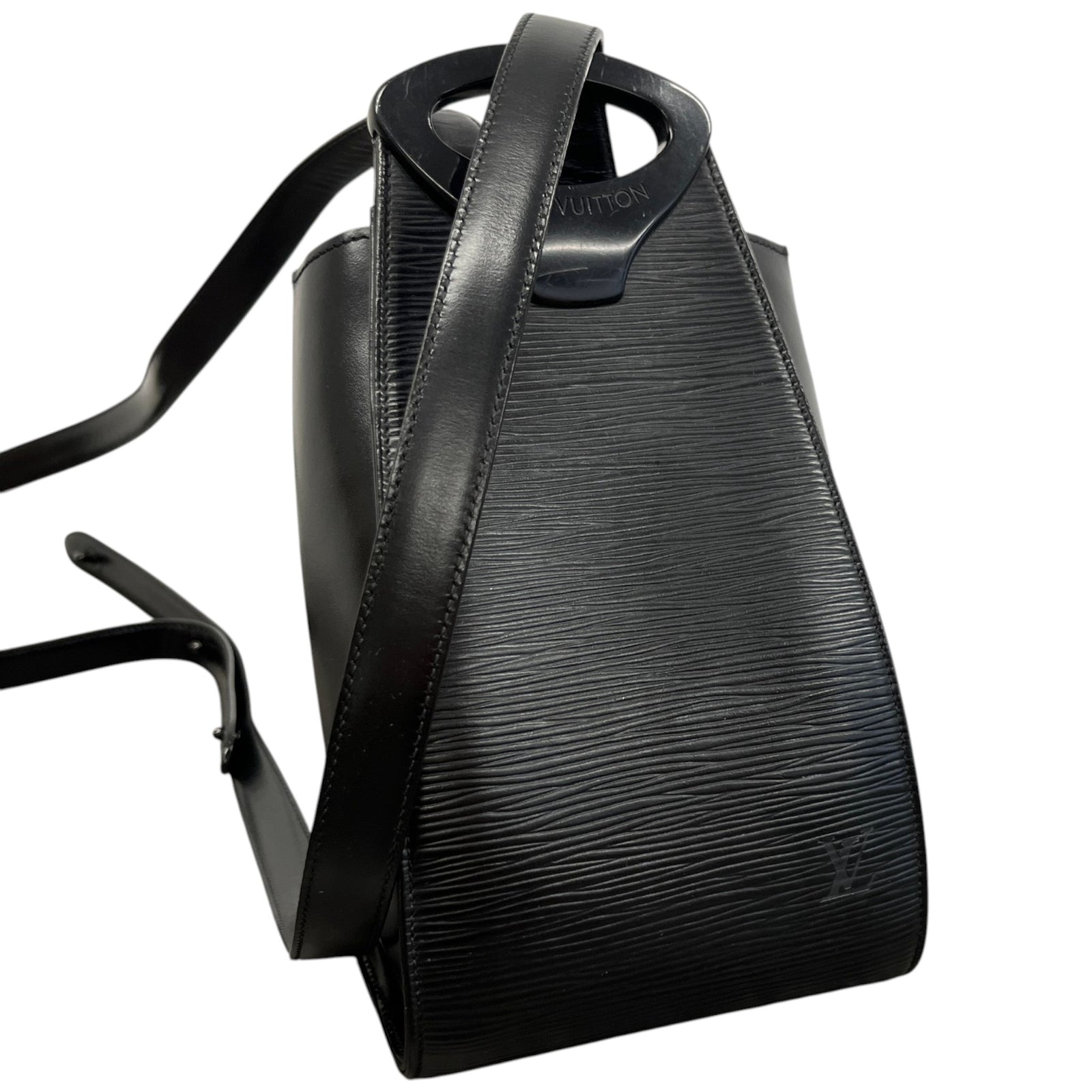 Women's Epi Minuit Crossbody Bag Black - Photo 4
