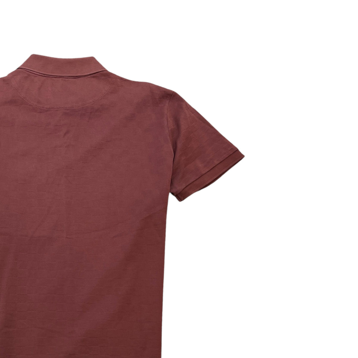 Men's Damier Polo Shirt Brown Size L - Photo 4