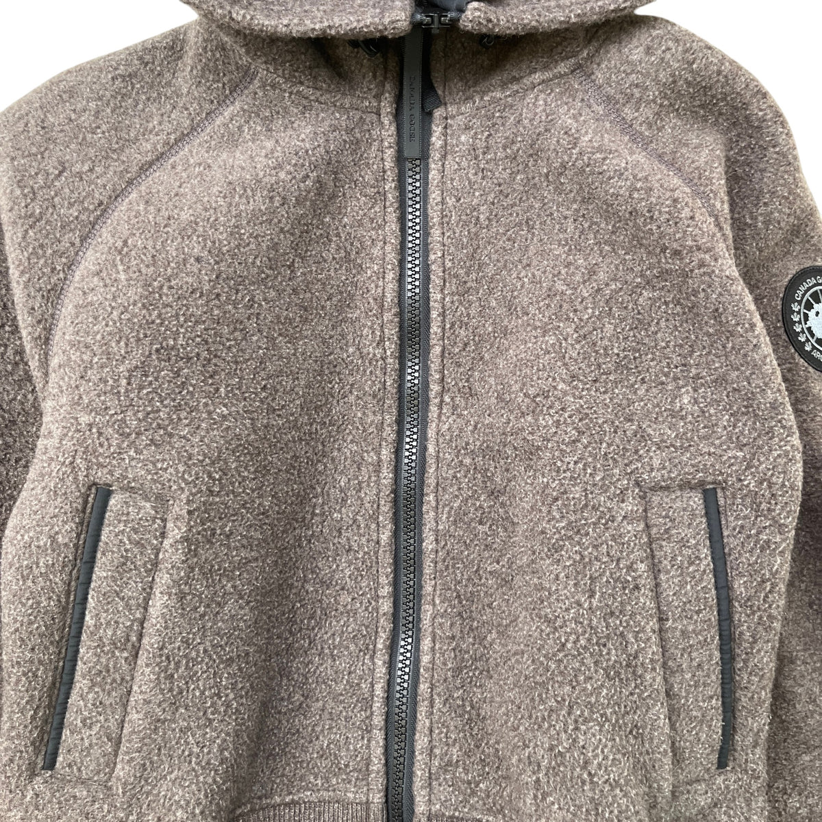 Women's Chilliwack Fleece Bomber Jacket Brown Size S / UK 8 - Photo 7
