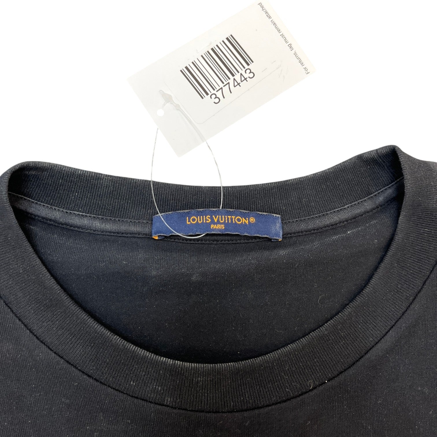Men's Monogram Gradient T-Shirt Black Size XL - Photo 5