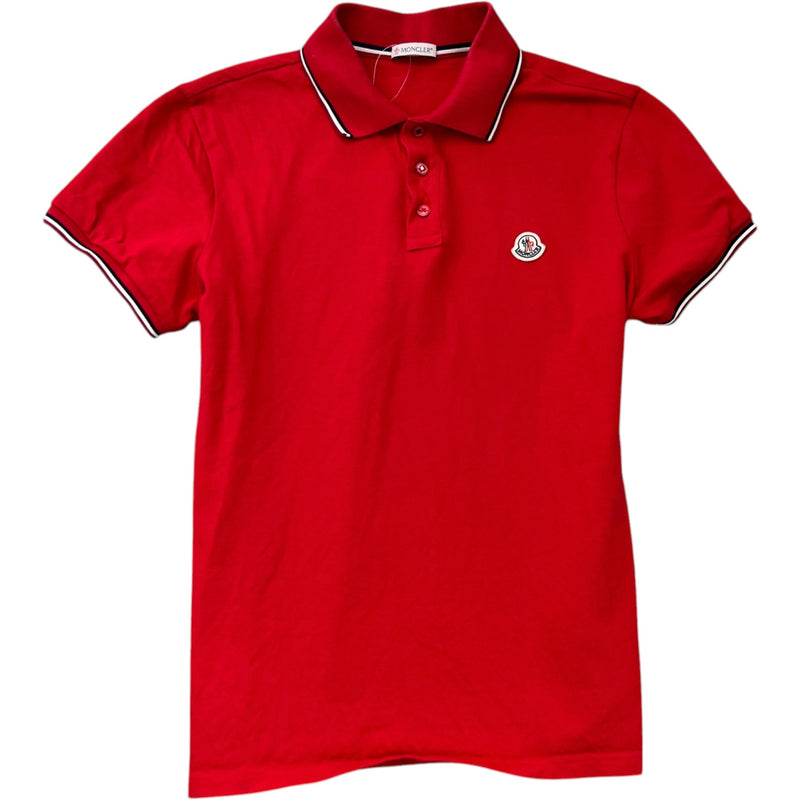 Men's Maglia Polo Shirt Red Size M