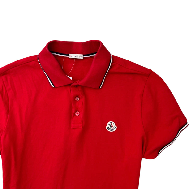 Men's Maglia Polo Shirt Red Size M