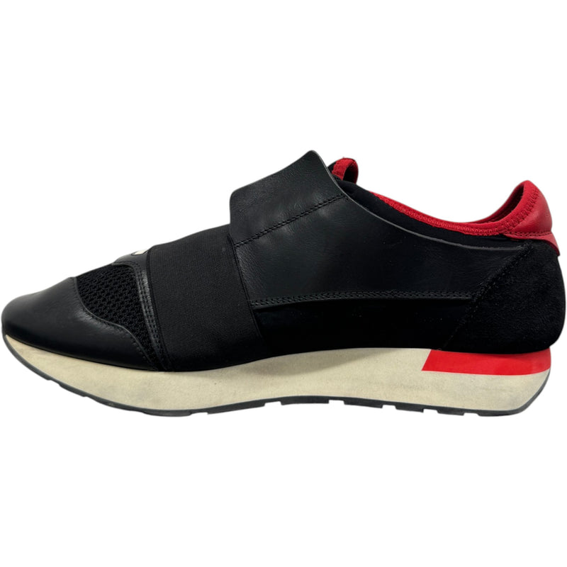 Men's Race Runner Low Trainers Black Size UK 7 / EU 41