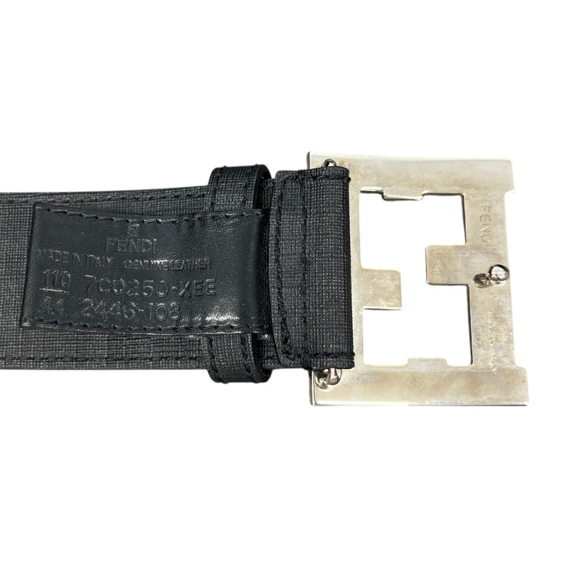Men's FF Buckle Belt Black Size 36"