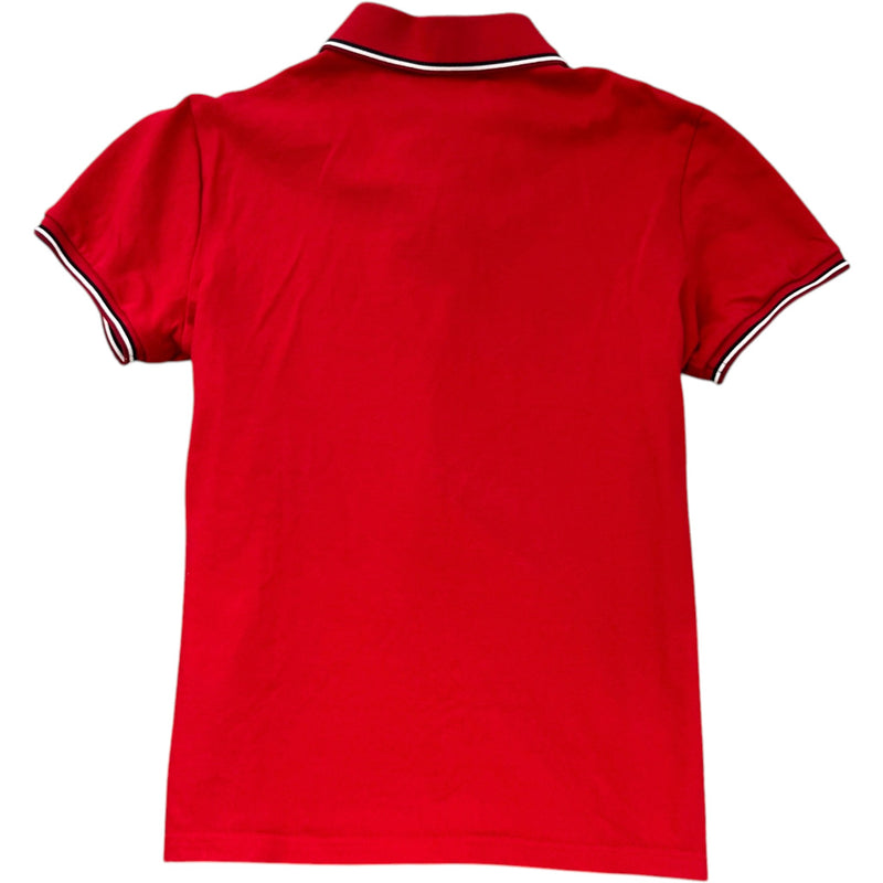 Men's Maglia Polo Shirt Red Size M