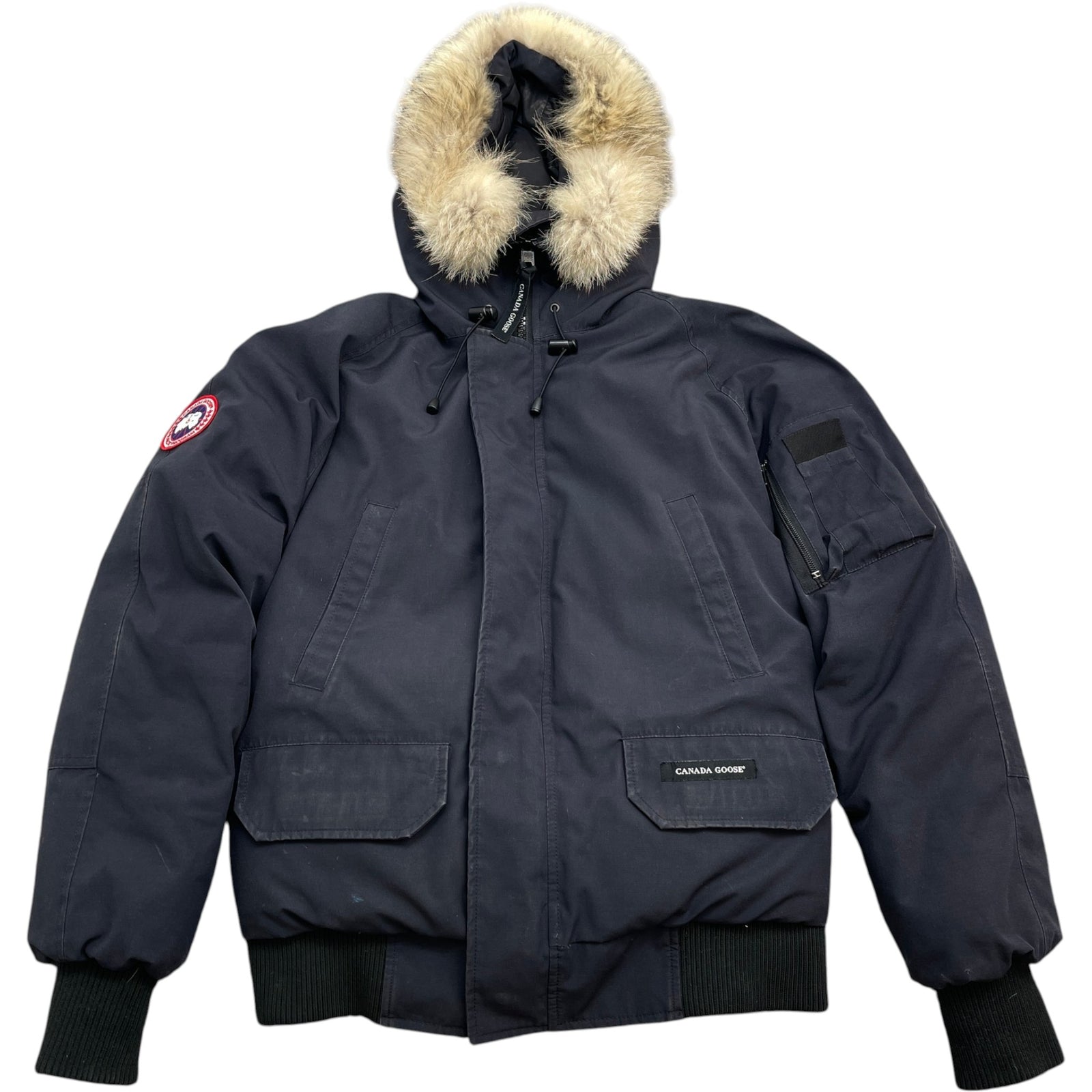 Men's Chilliwack Bomber Down Jacket Navy Size S - Photo 1