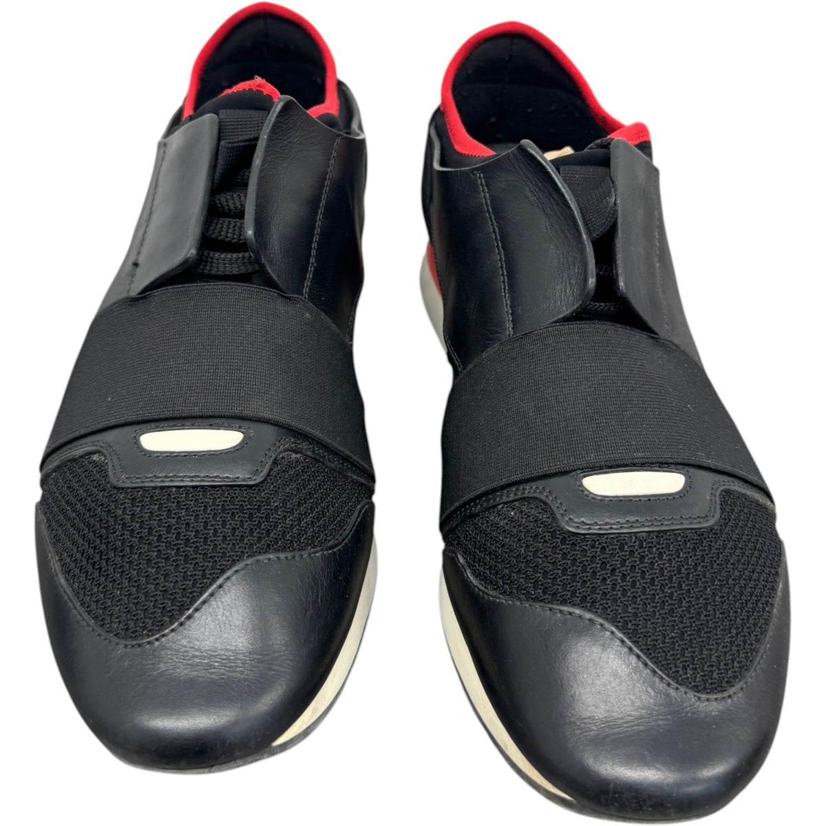 Men's Race Runner Low Trainers Black Size UK 7 / EU 41 - Photo 6