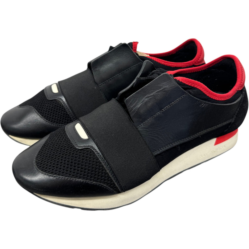 Men's Race Runner Low Trainers Black Size UK 7 / EU 41
