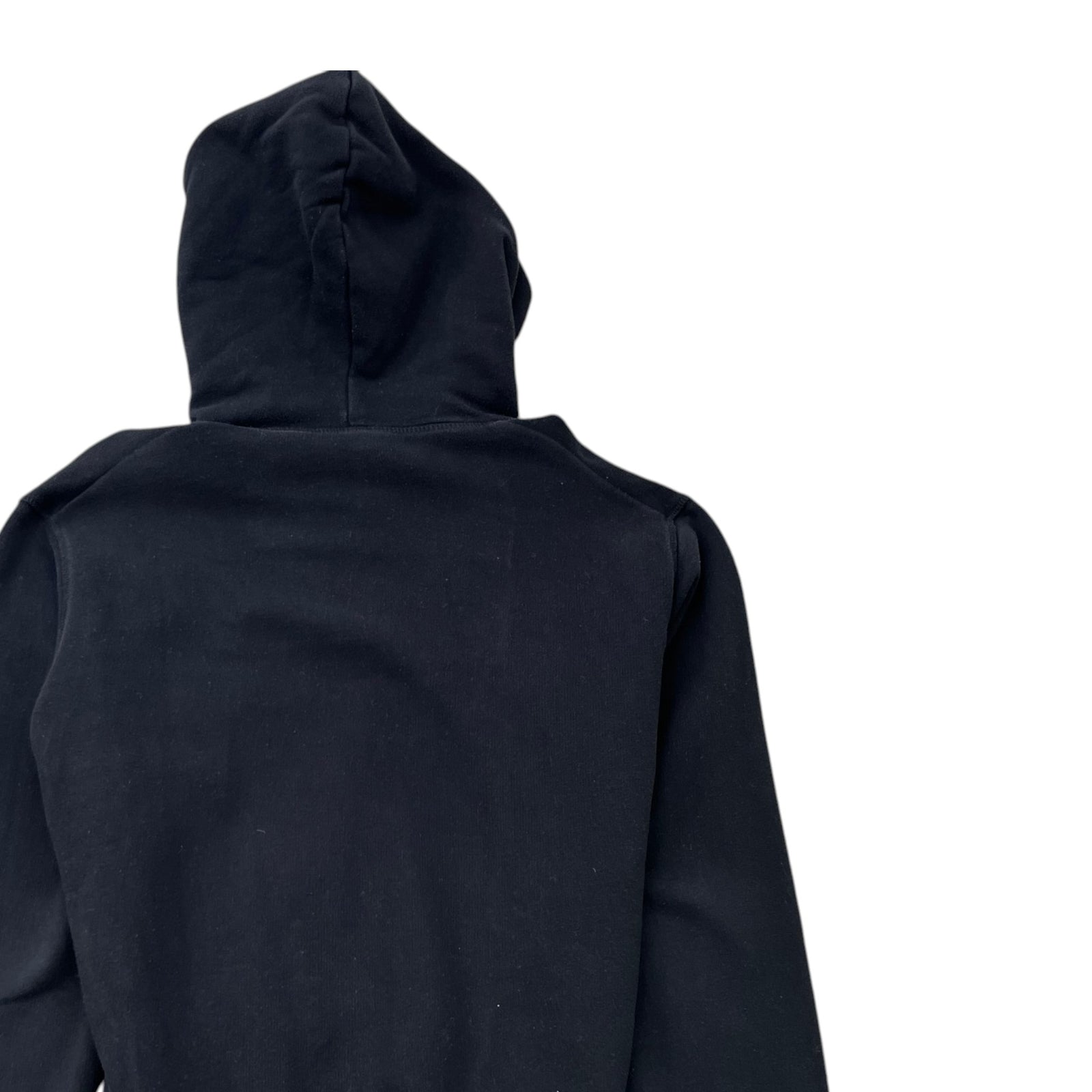Men's Logo Print Hoodie Black Size M - Photo 4