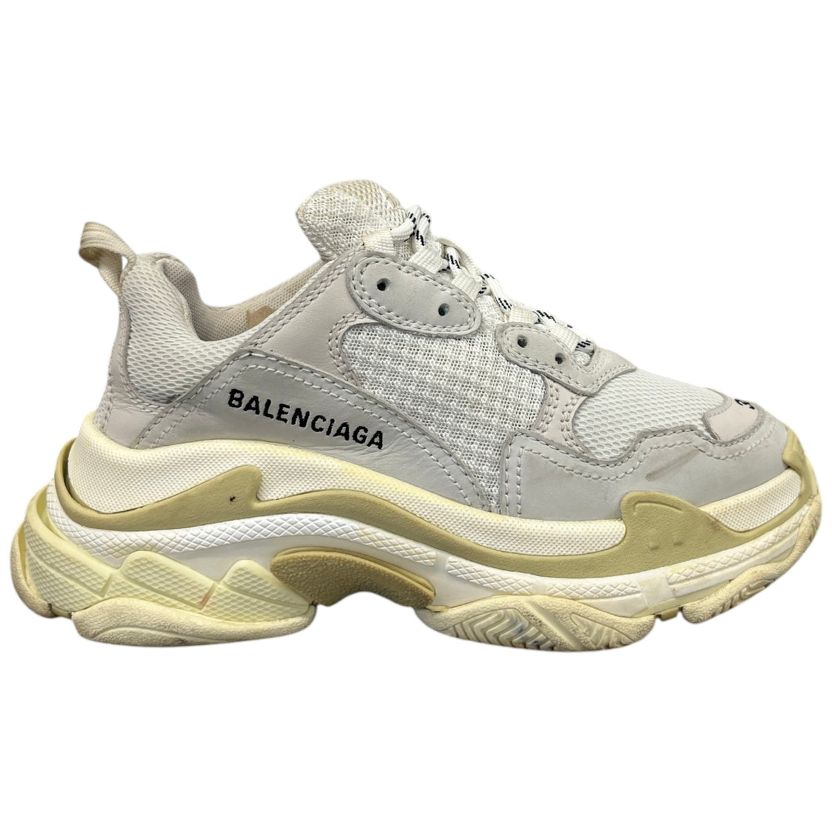 Women's Triple S Low Trainers White Size UK 3 / EU 36 - Photo 1