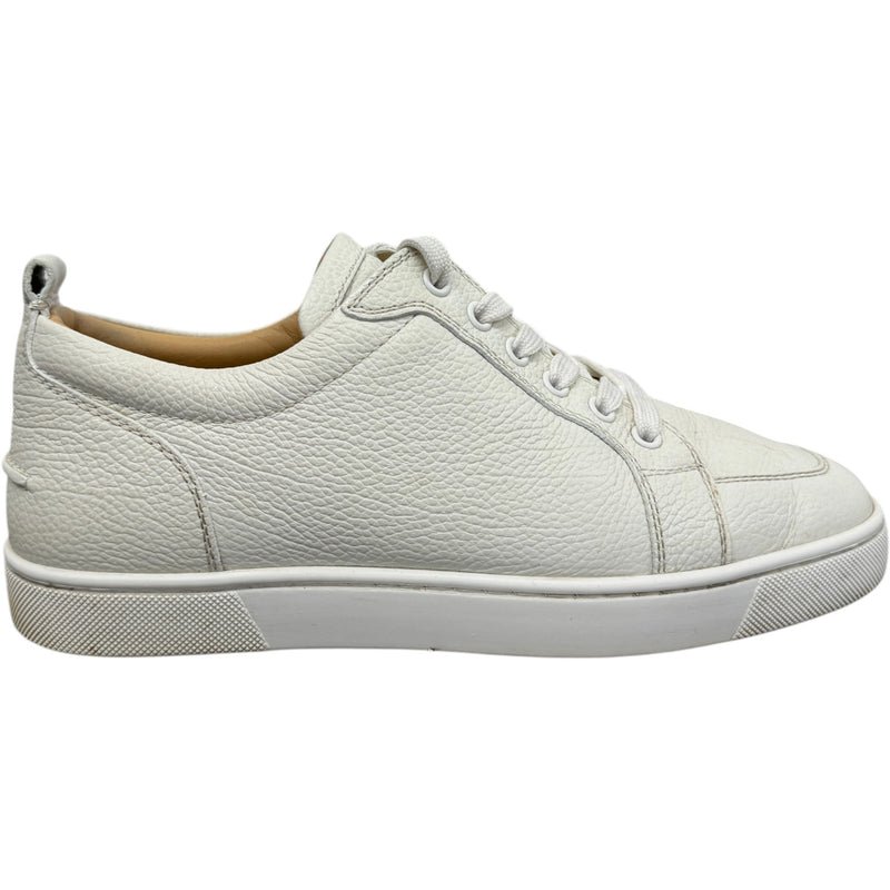 Men's Louis Junior Flat Low Trainers White Size UK 6 / EU 40
