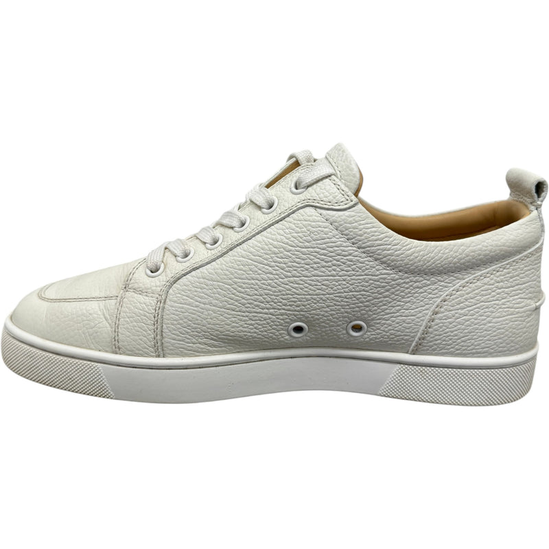 Men's Louis Junior Flat Low Trainers White Size UK 6 / EU 40