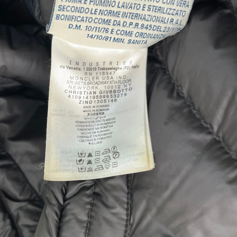 Men's Christian Down Jacket Black Size 1 / S
