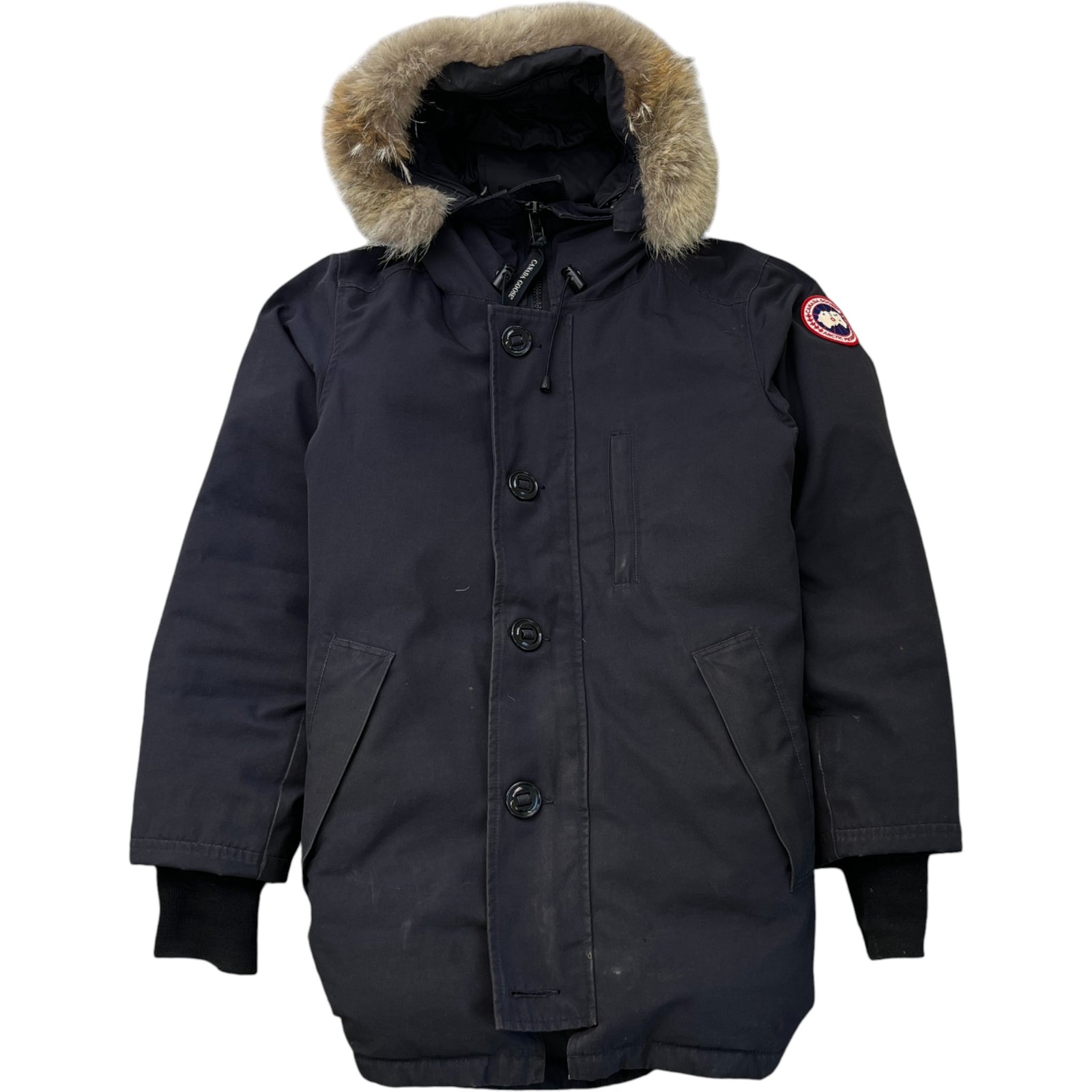 Men's Chateau Parka Down Jacket Navy Size XS - Photo 1
