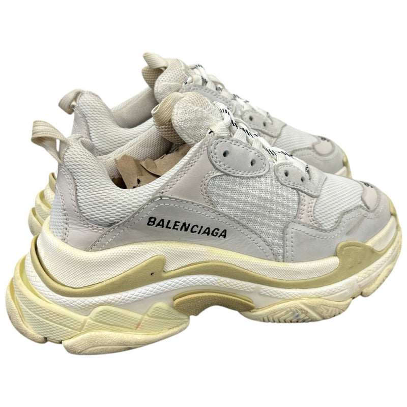 Women's Triple S Low Trainers White Size UK 3 / EU 36