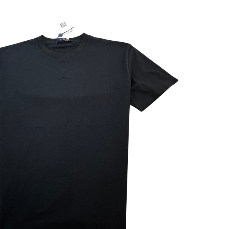 Men's Embossed Lv T-Shirt Black Size L