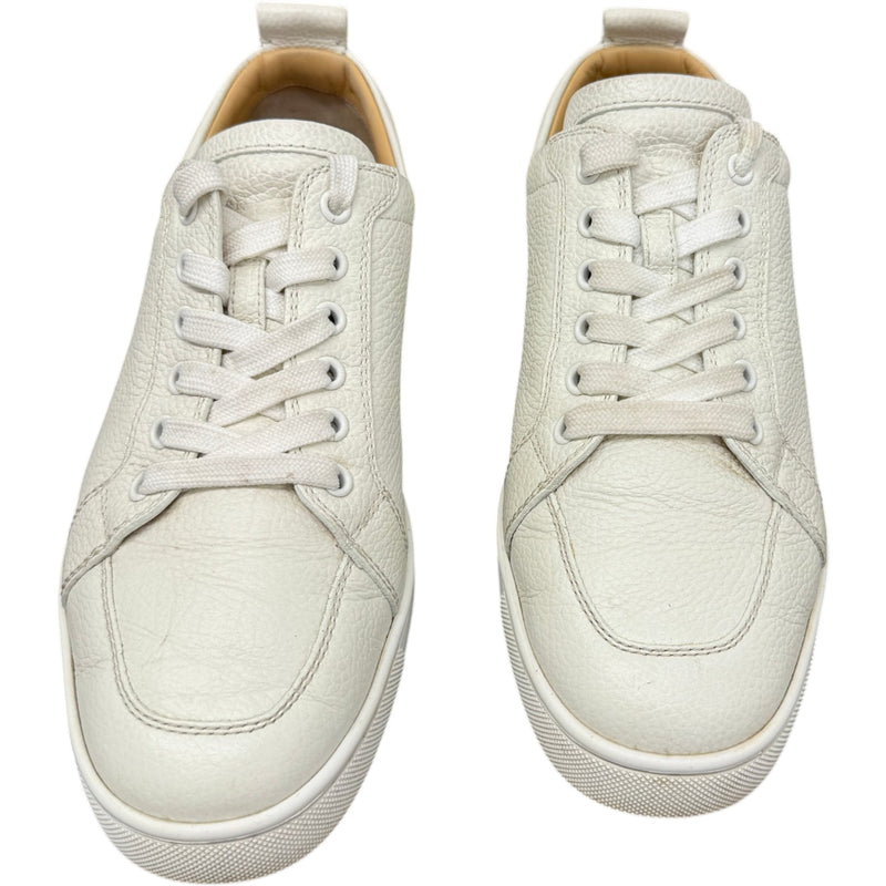 Men's Louis Junior Flat Low Trainers White Size UK 6 / EU 40
