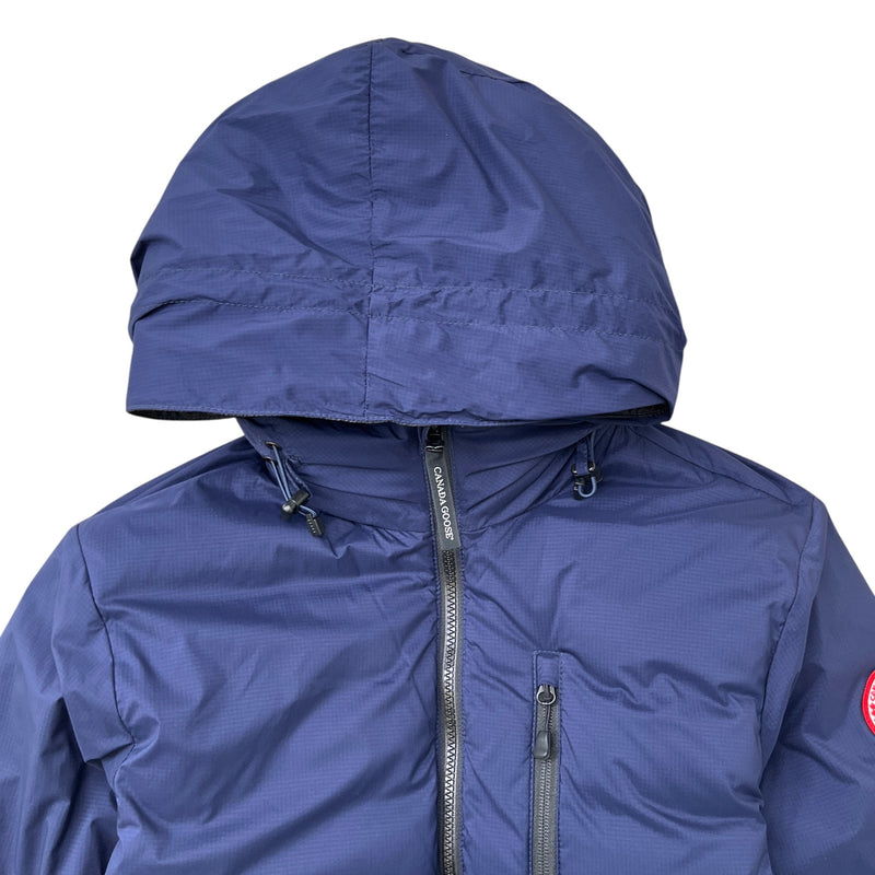 Men's Lodge Hoody Down Jacket Navy Size XS