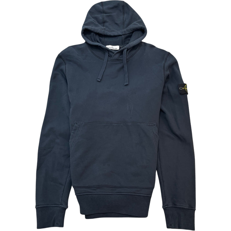 Men's Applique Logo Hoodie Navy Size XL