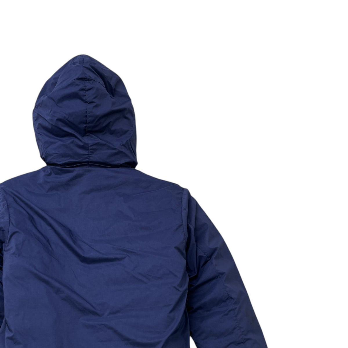 Men's Lodge Hoody Down Jacket Navy Size XS - Photo 4