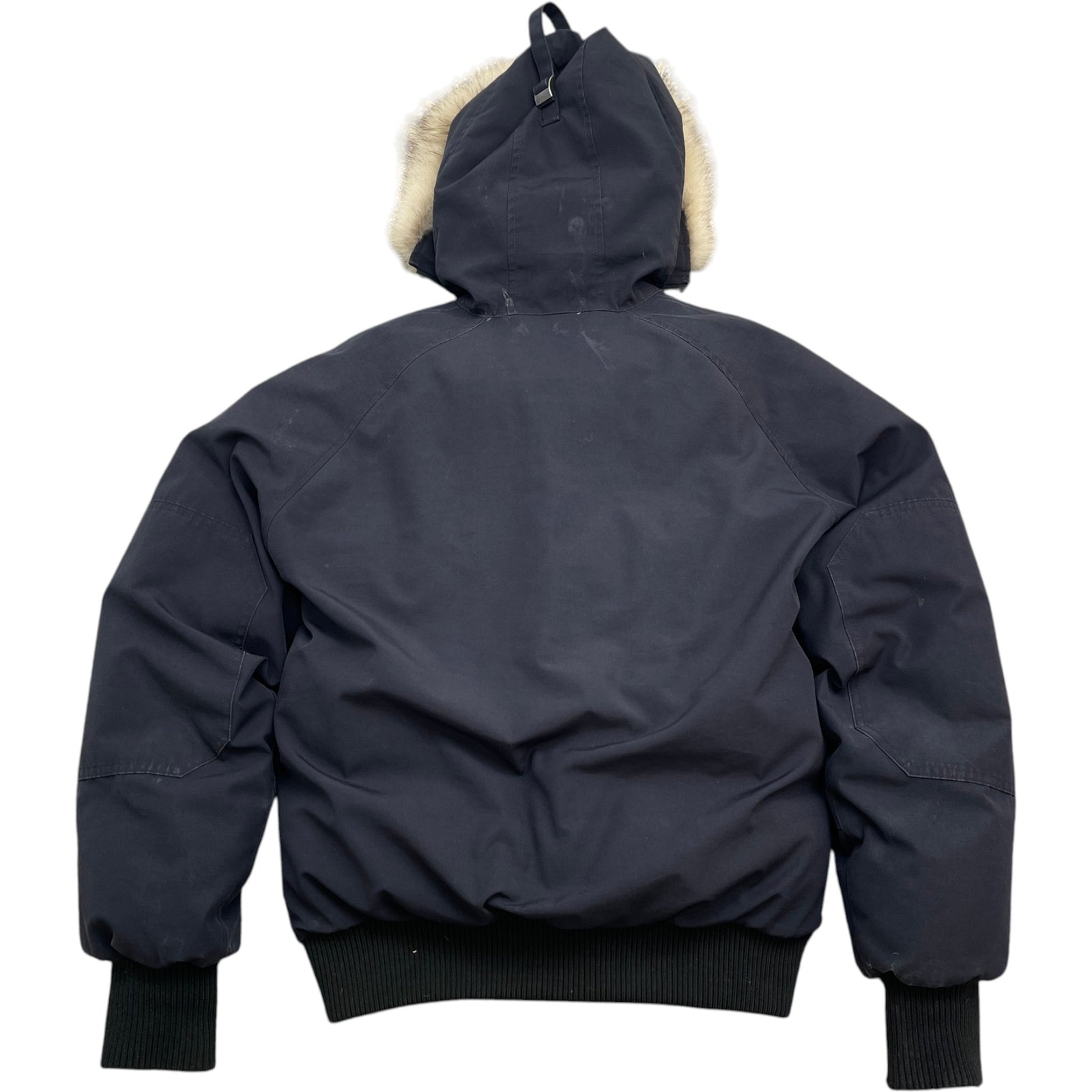 Men's Chilliwack Bomber Down Jacket Navy Size S - Photo 2