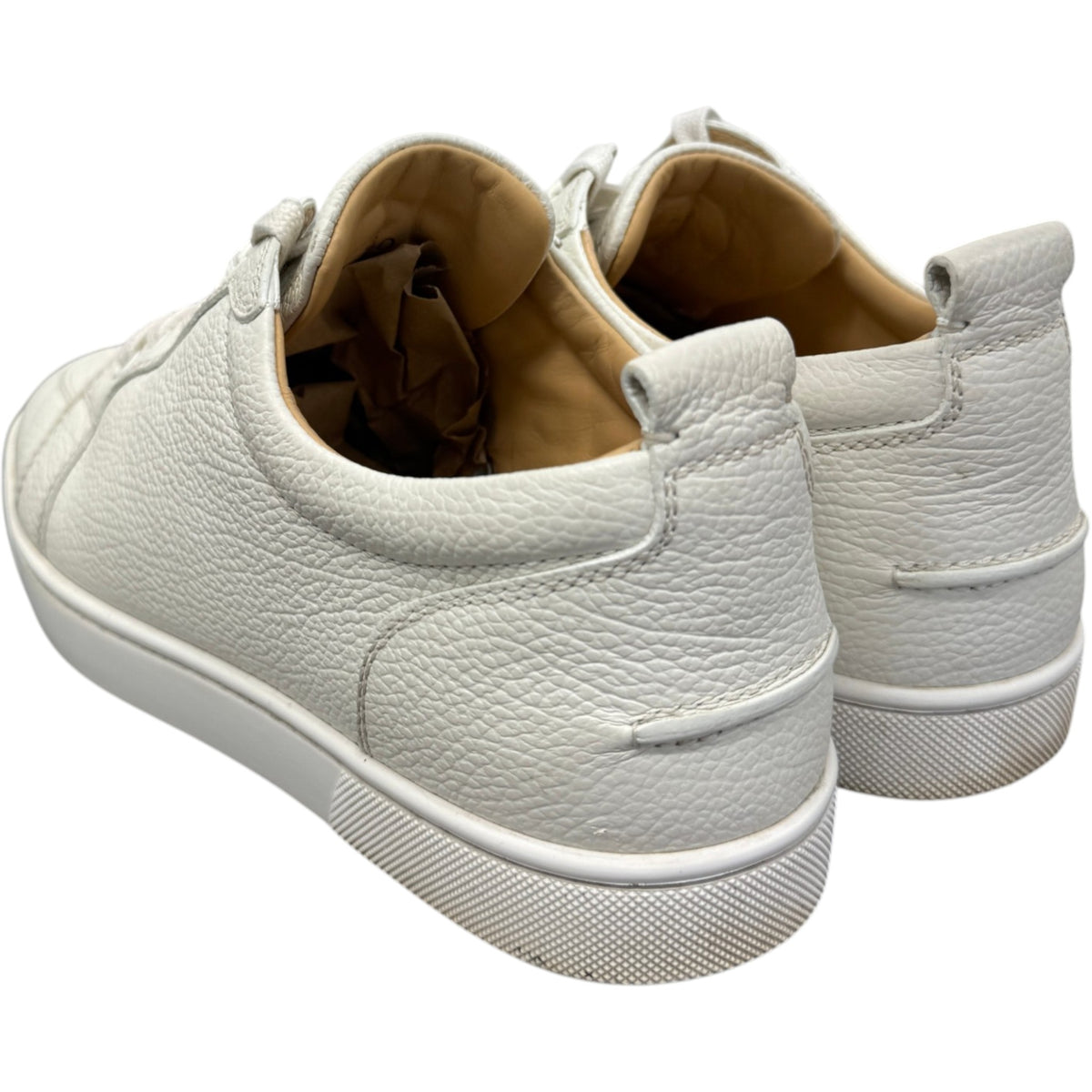 Men's Louis Junior Flat Low Trainers White Size UK 6 / EU 40 - Photo 8