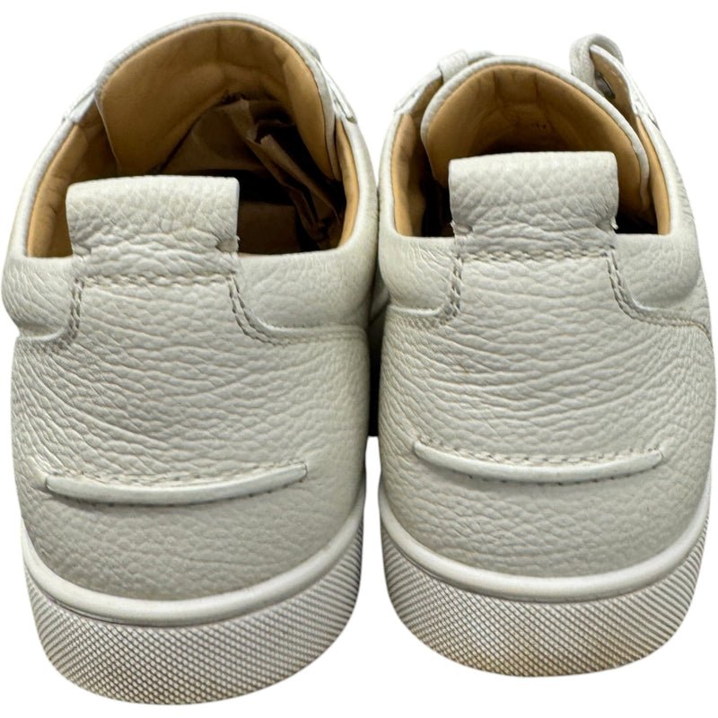 Men's Louis Junior Flat Low Trainers White Size UK 6 / EU 40