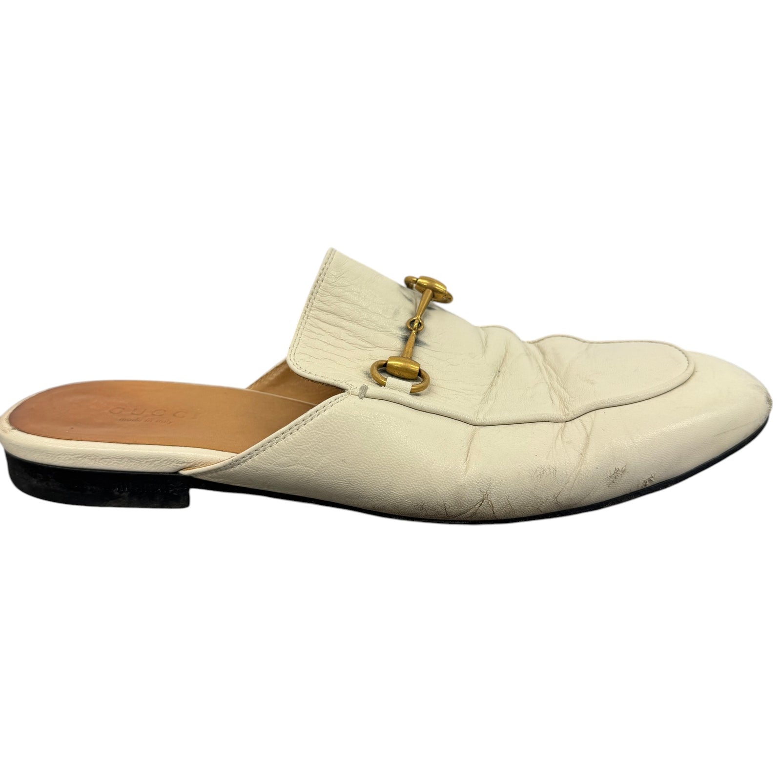 Women's Princetown Loafers Cream Size EU 38.5 / UK 5.5 - Photo 1