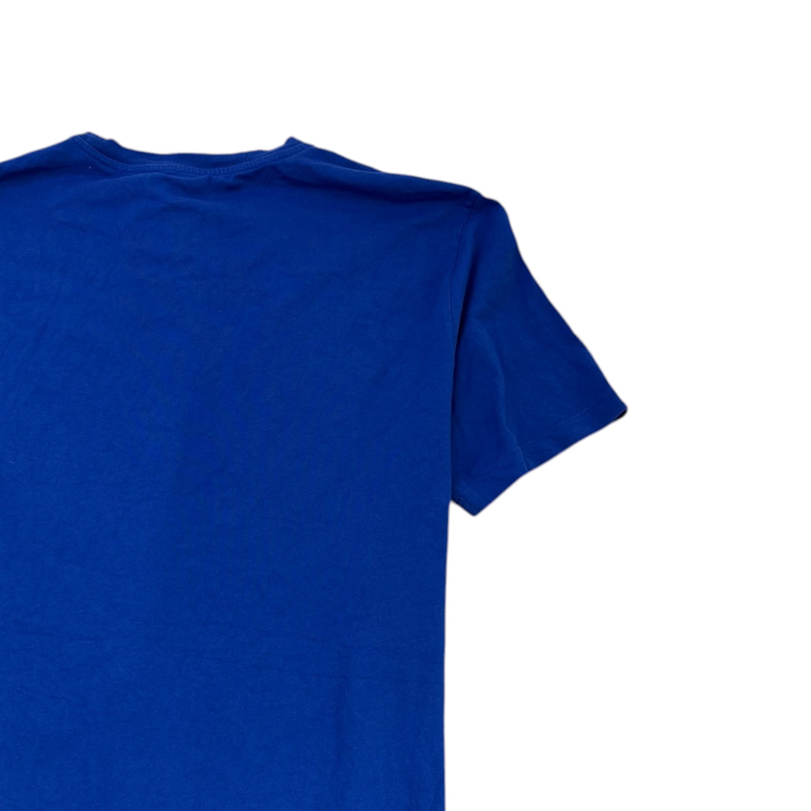 Men's Logo Print Polo Shirt Blue Size XXL - Photo 4