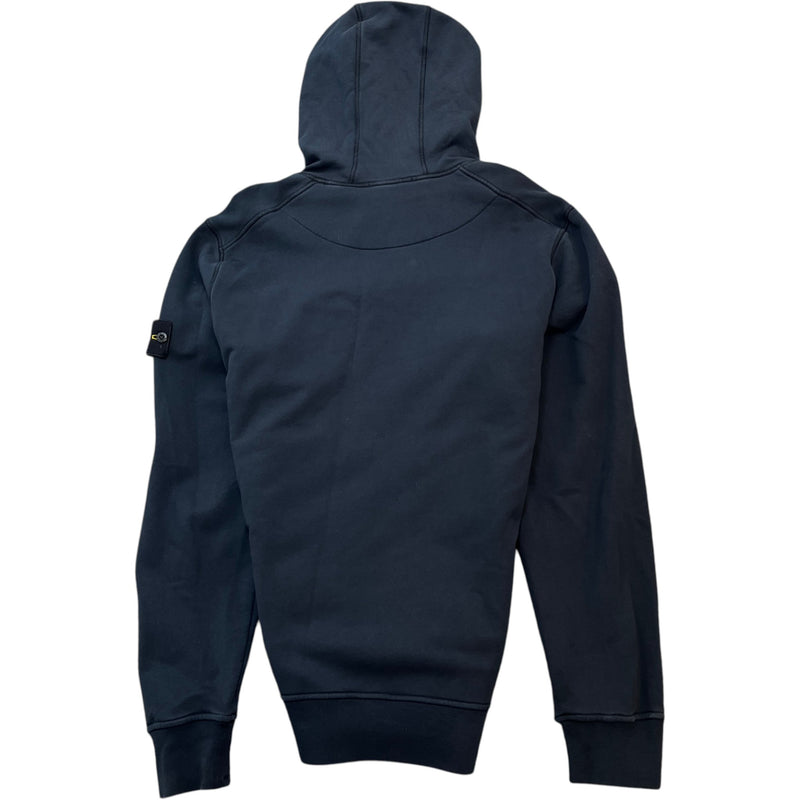 Men's Applique Logo Hoodie Navy Size XL